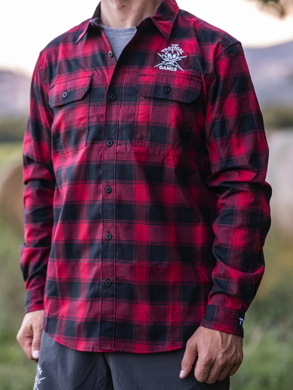 The Tactical Games red Skull TTG shirt - photo 1