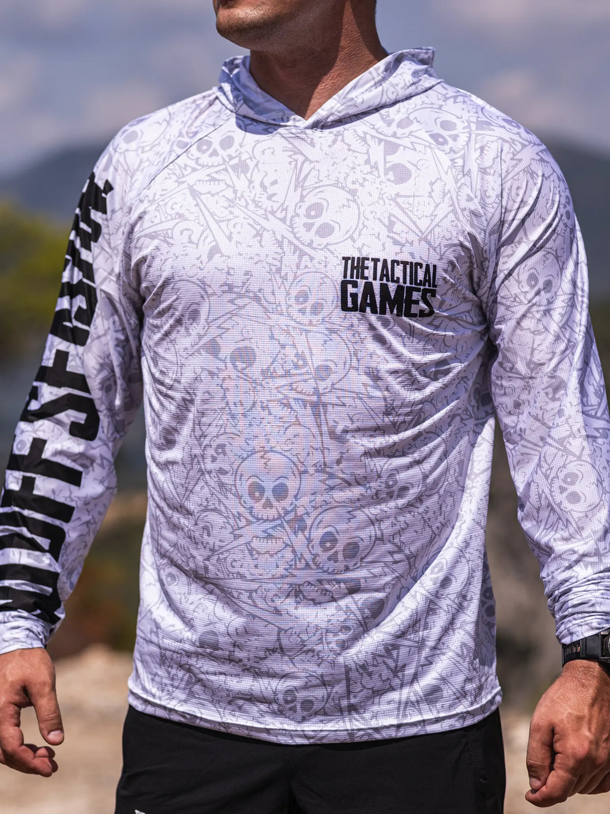 The Tactical Games UV hoodie white - photo 1