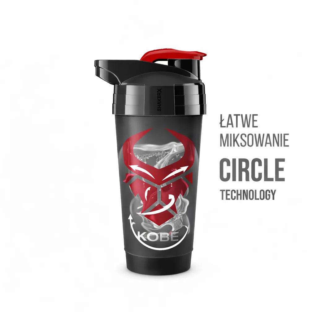KOBE shaker bottle - easy mixing with Circle Technology
