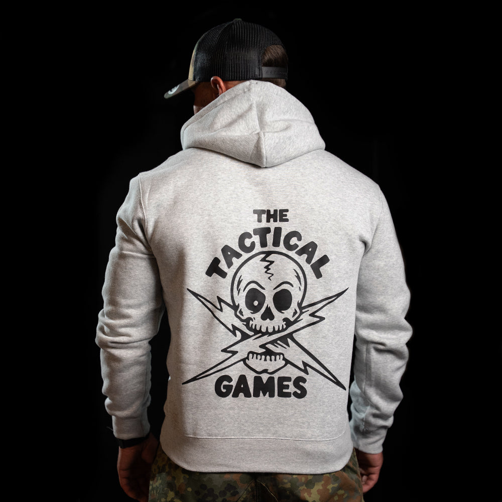 TTG Hoodie Skull Lightning - back