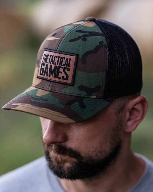 The Tactical Games Europe LOGO camouflage baseball cap