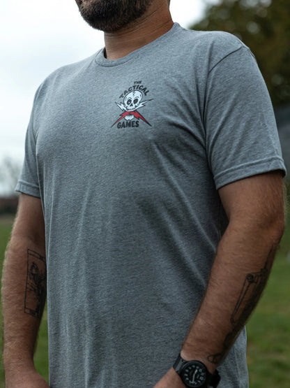 The Tactical Games Polish flag Lightning Skull T-shirt - photo 1
