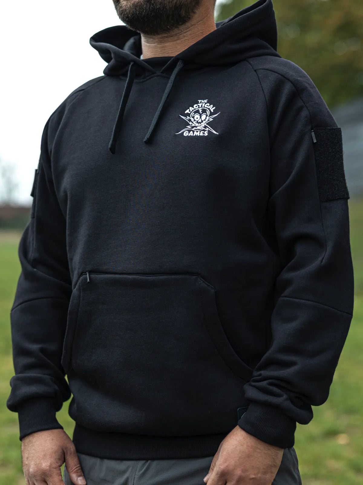 The Tactical Games TTG Skull hoodie with zip pocket - photo 1