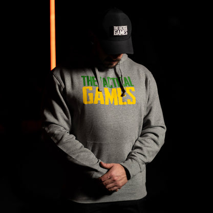 TTG Logo hoodie grey - front