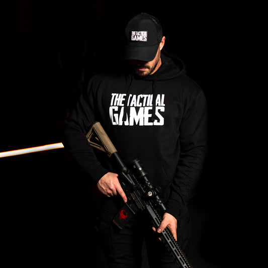 TTG Logo hoodie black - front