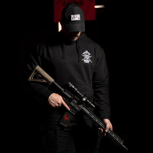 TTG Europe Skull hoodie black - front
