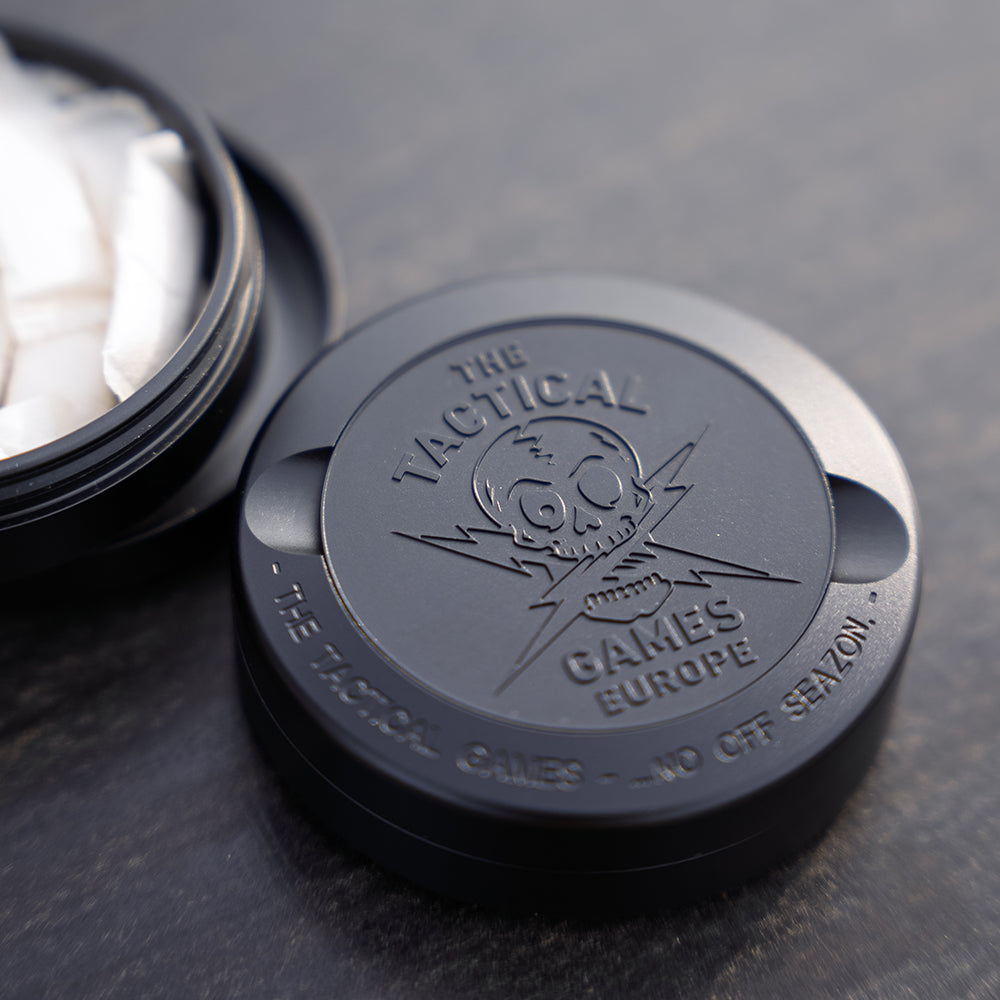 The Tactical Games Europe SnusBox - open
