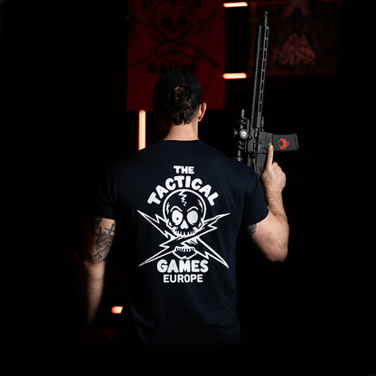 TTG Logo T-shirt - Europe Skull back print