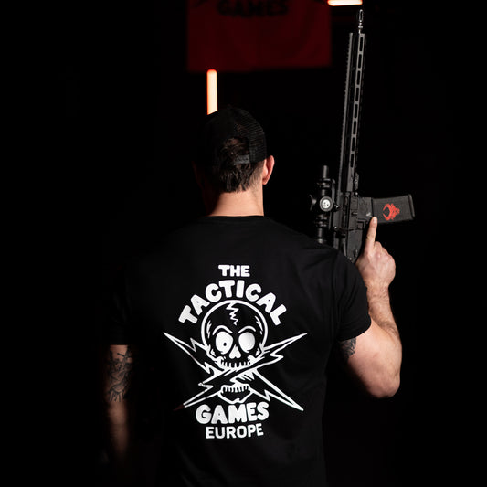 TTG Europe Skull T-shirt black - back