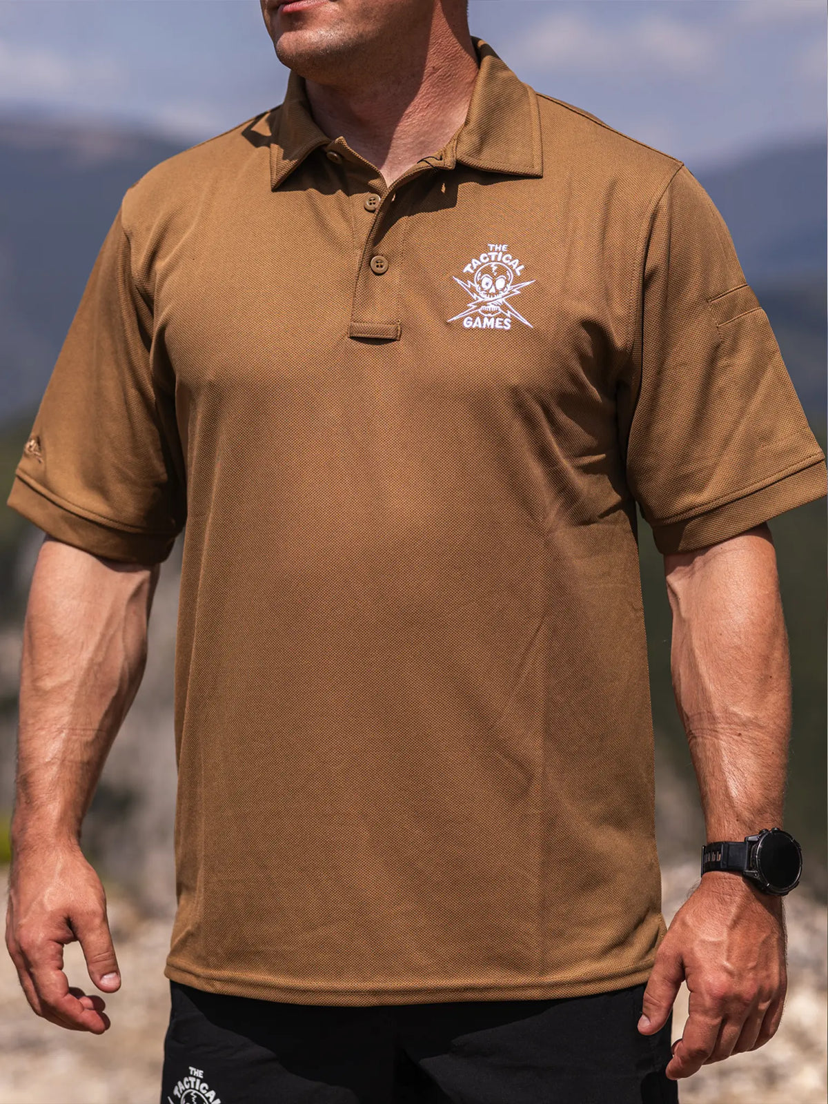 TTG polo shirt coyote